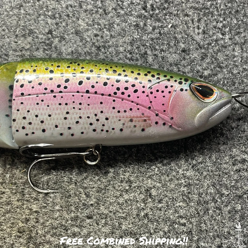 Storm Arashi скольжения приманка 19 соединенный плавучие наживки приманка 7,5 «3 1/8 унций - радужная форель - Изображение 3 из 4