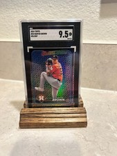 2024 TOPPS SERIES 1 HUNTER BROWN HOLIDAY FUTURE STARS #30 ASTROS SGC 9.5