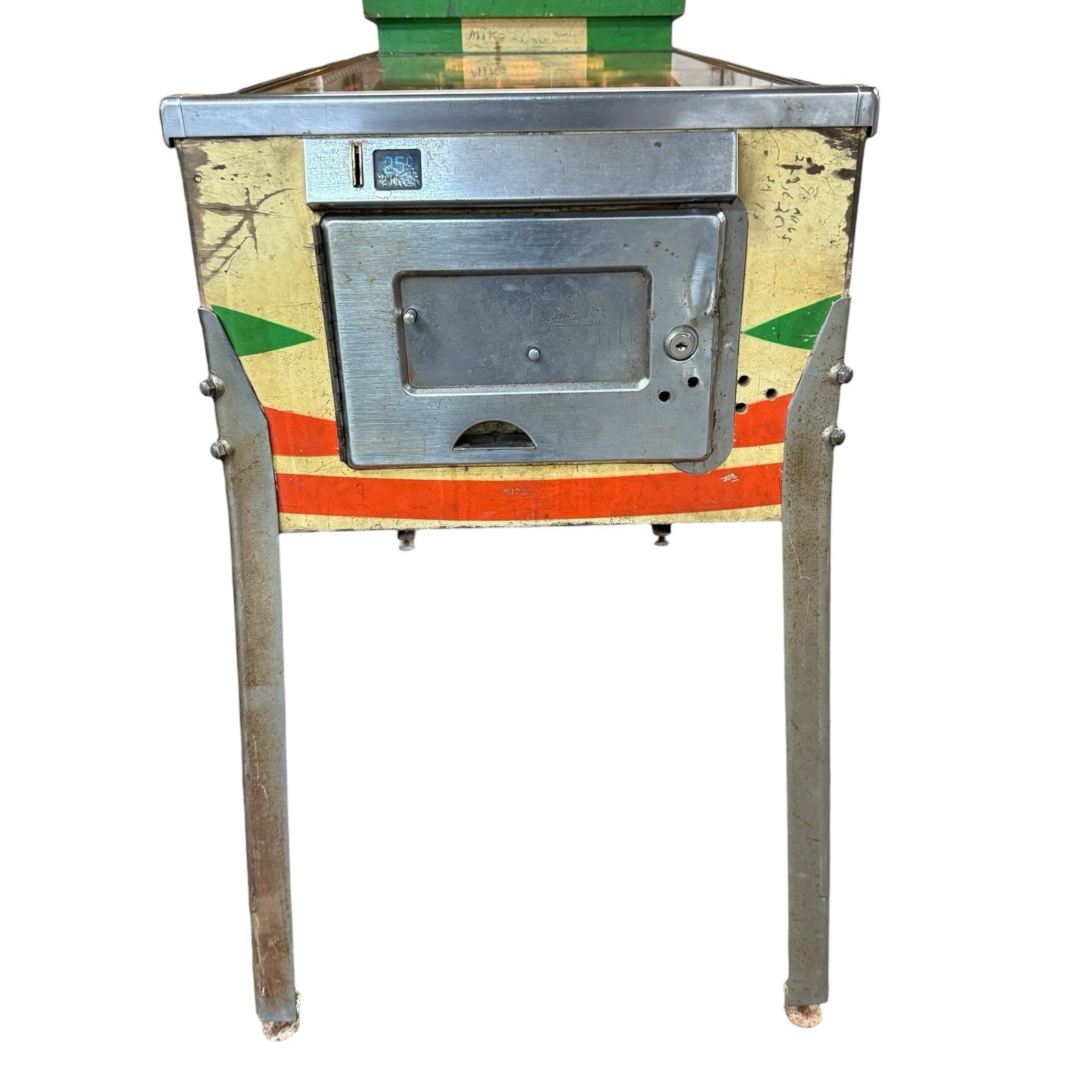 Vintage 1971 Gottlieb Home Run Pinball Machine Tested & Working