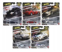 Hot Wheels Premium Modern Classics Full Set Of 5 – JKD99 JKF15 JKF16 JKF17 JKF00