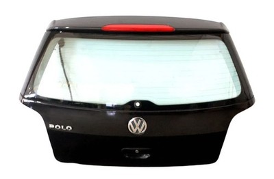 VW POLO 9N BJ 2004 2-TÜRER HECKKLAPPE KOFFERRAUMKLAPPE LC9Z BLACK MAGIC PER.
