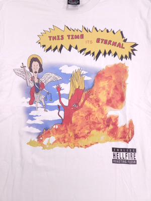 Saint Michael Time Is Eternal Tee White Bevis And Butthead Medium
