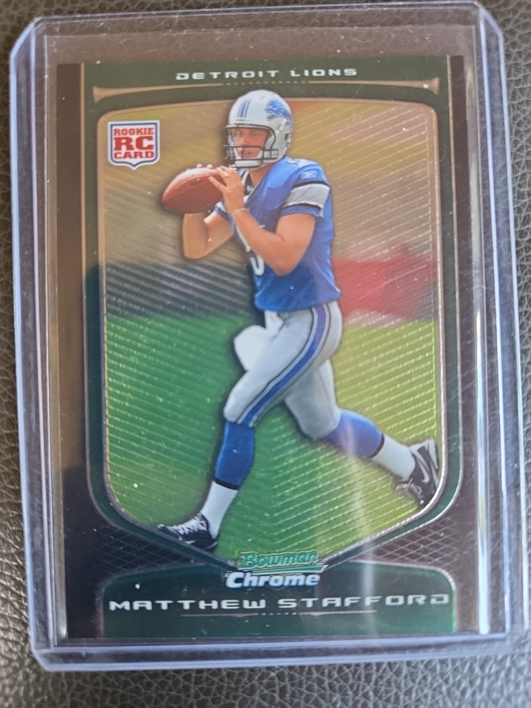 2009 Bowman Chrome Matthew Stafford Rookie #111 RC MVP Rams Lions