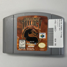 Midway Mortal Kombat Trilogy Nintendo 64 N64 M Rated NTSC-U/C Cartridge