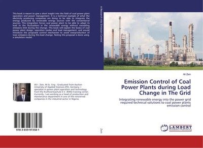 Ali Zein | Emission Control of Coal Power Plants during Load Change in The Grid