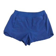 Athleta Girl Gamechanger Mesh 4" Shorts - Royal Blue - Size 6