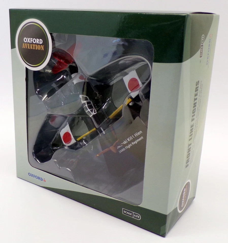 Oxford Diecast escala 1/72 AC077 - Kawasaki Ki61 Hien 244th Flight Reg. - Imagem 2 de 4