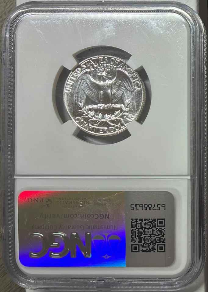 1957 Proof Washington Quarter, NGC PF-68, Auction Starts Below Greysheet Bid! - Image 2 of 2