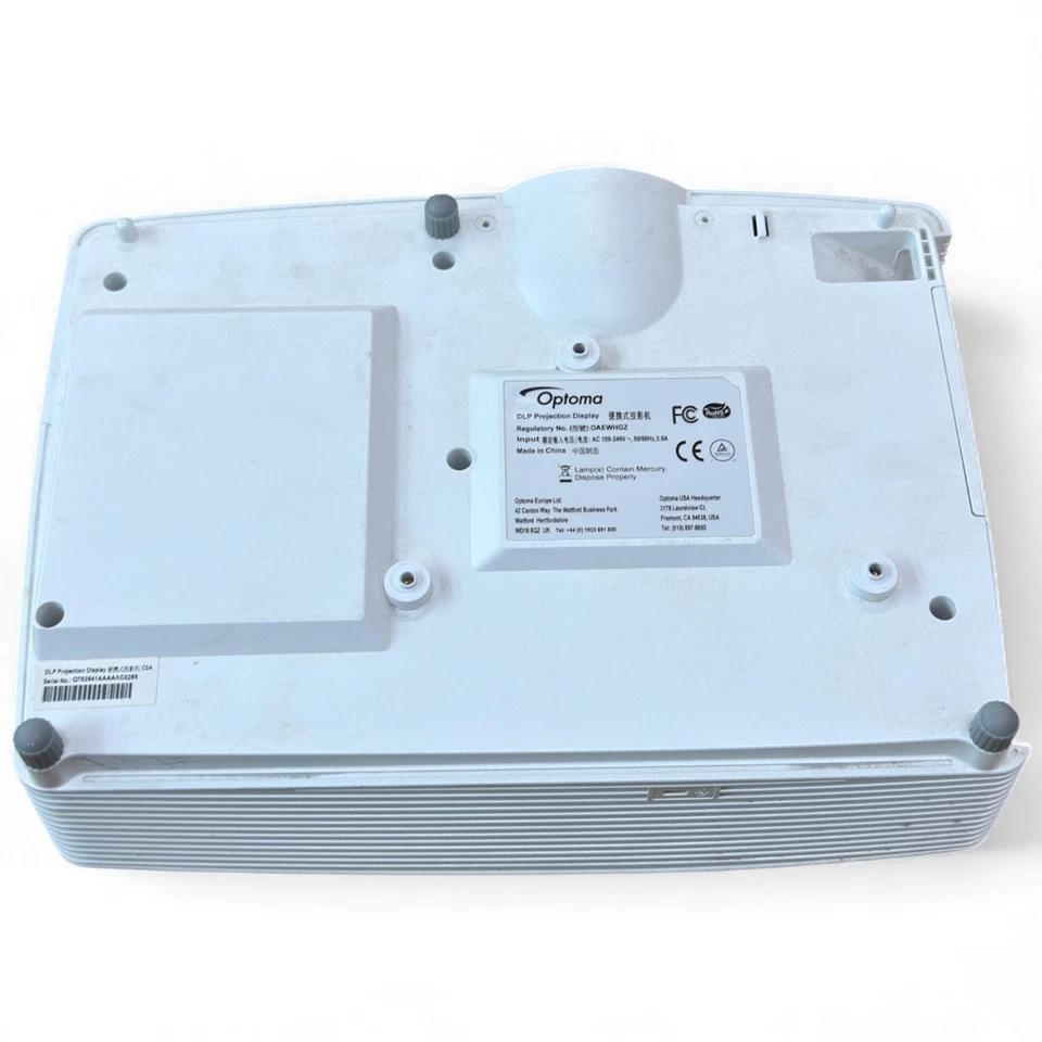 Projetor DLP Optoma W351 DAEWHGZ WXGA 3800 lúmens – 266 horas de lâmpada - Imagem 4 de 4