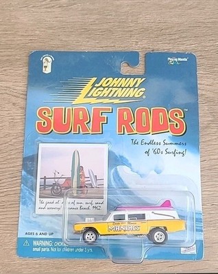 Johnny Lightning Surf Rods. Endless Summers Of 60's Surfing. 2000 Release Date