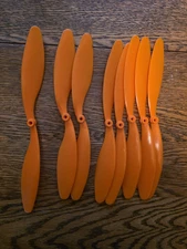 19- Various Sized Model Airplane Propellers for Electric Powered Aircraft