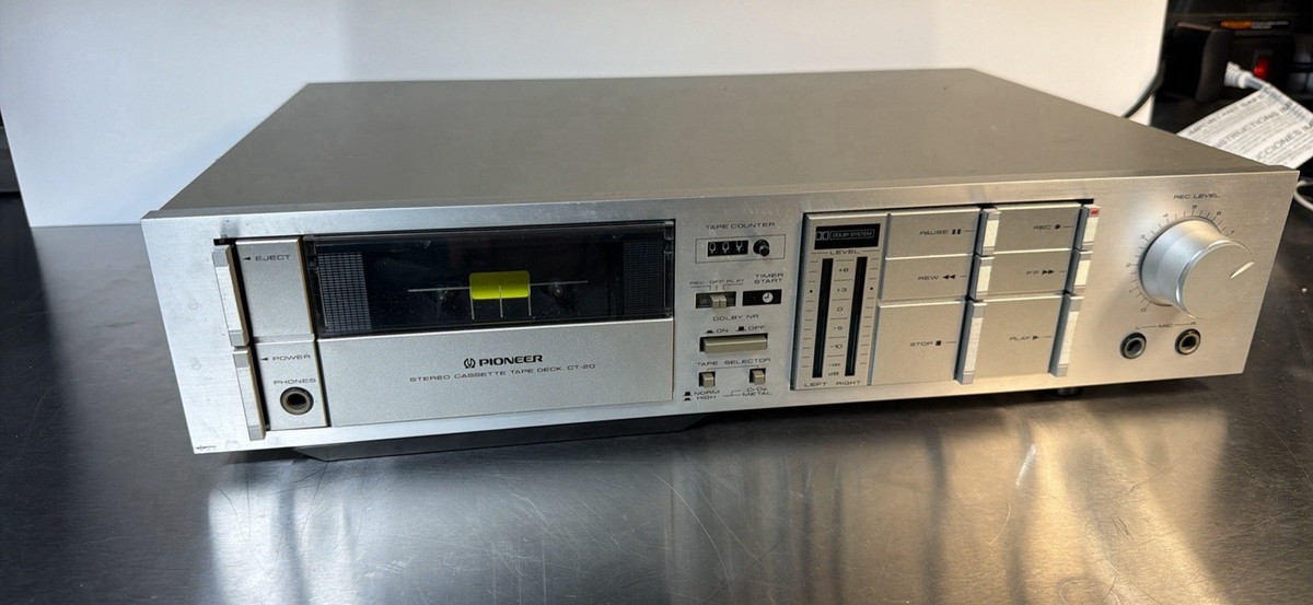 PARTS or REPAIR Pioneer CT-20 Stereo Cassette Tape Deck | eBay