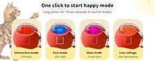 Interactive Cat Toys for Indoor Cats Smart Automatic Ball Rolling for