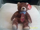 Vtg. Ty Beanie Baby-Pappa 2004 Bear-org tags-DOB 6/29/2003 Father's Day