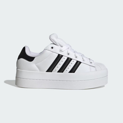adidas Originals Superstar Stack Damen Sneaker Trainer Weiß Schwarz Limited