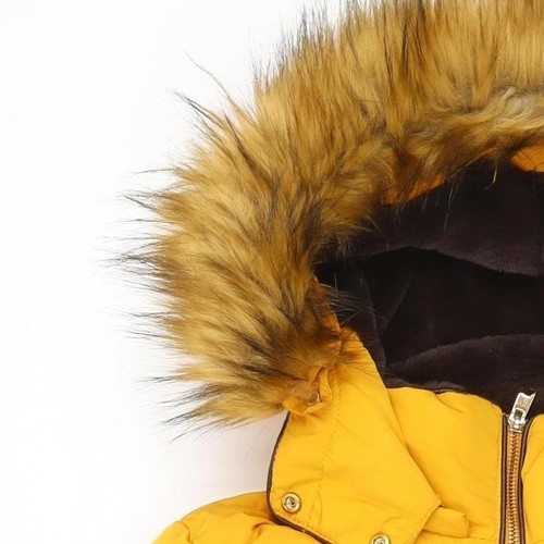 Chaqueta acolchada amarilla para mujer Zara talla M - Imagen 7 de 12