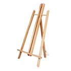 2 pcs  Painting Easel Wooden Mini Easel Frame Trapezoid Display Painting Stand