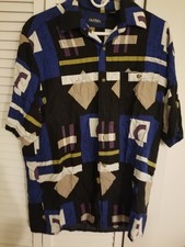 Puritan Men  s Medium Hawaiian Shirt 100 Rayon