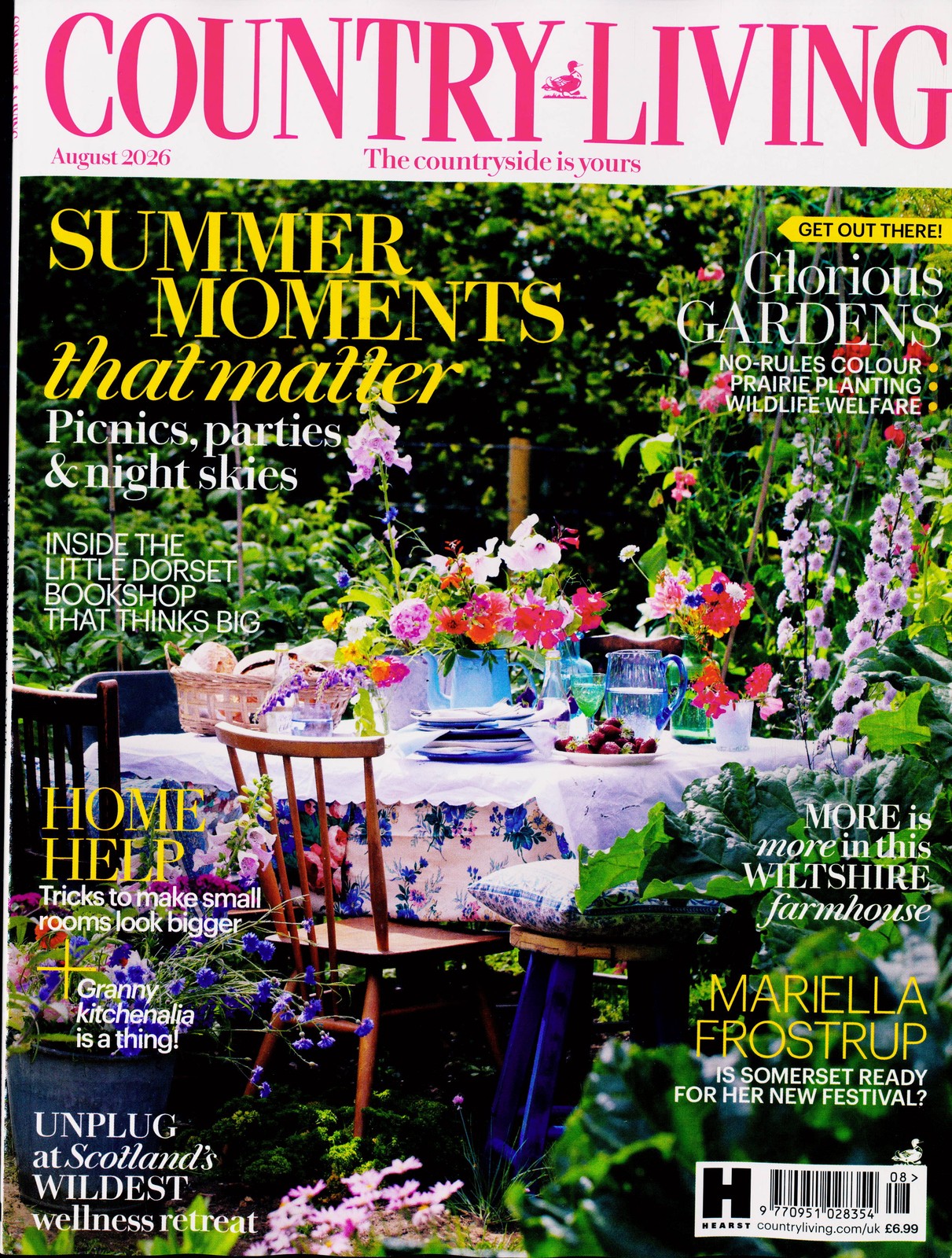 COUNTRY LIVING MAGAZINE AUG 26