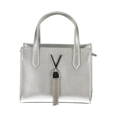 Mario Valentino Argento Polyurethane Women's Bag 100% Authentic - VA-32637