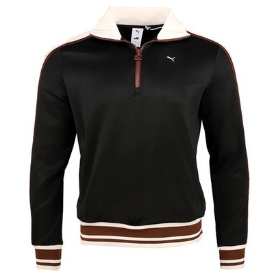 PUMA X The Brooklyn Circus T7 HalfZip Track Jacket Mens Black