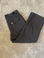 Dickes everyday trousers workwear men’s 38R grey black BNWT