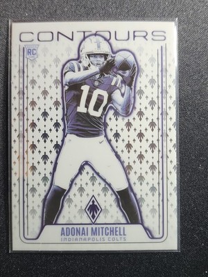 2024 Panini Phoenix #CON-AML Adonai Mitchell Contours