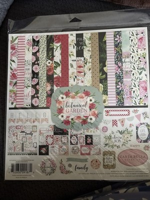 Botanical Garden Kit Carta Bella Paper Co. From Echo Park Collection Kit 12x12