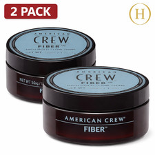 American Crew Fiber Cream Mens Strong Hair Styling Product 50g - Pack of 2