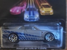 Hot Wheels 2010 Models Nissan Skyline GT-R R34 2Fast 2Furious Paul Walker