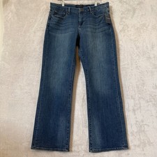 Lucky Brand Easy Rider Jeans Womens 14 / 32 Medium Wash Straight Stretch Denim