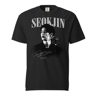 WWH Hyung, OT7 KPOP Group, Concert, Comfort Colors, Cotton T-Shirt, BLACK