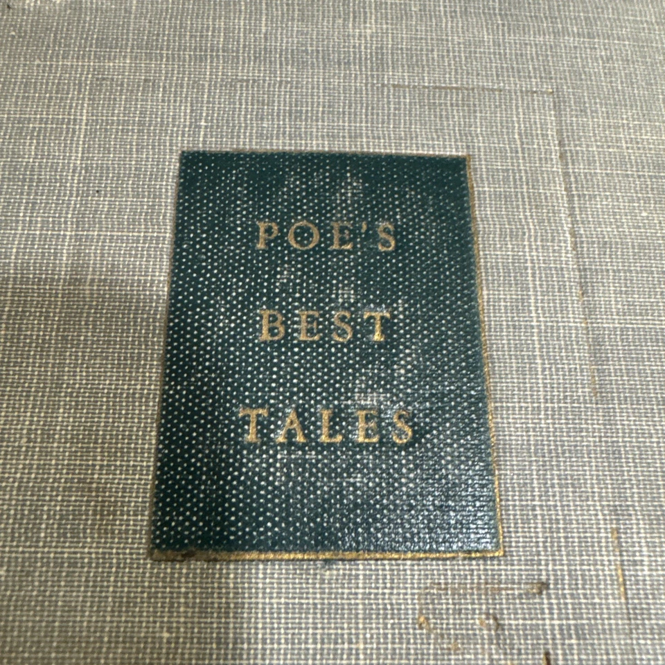 6 Vintage Modern Library Volumes- The Best Tales of Edgar Allan Poe , And More Foto 4 de 4
