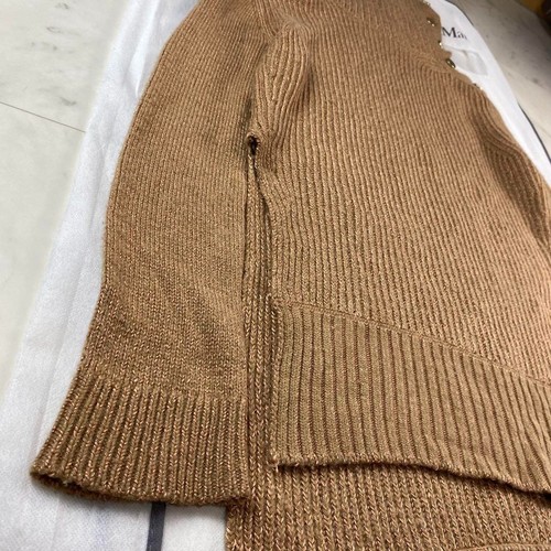 Celine Phoebe Philo Knit Tunic Cashmere Gold Buttons Ladies XS Size - Picture 6 of 13