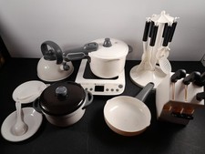 CUTE STONE Pretend Play Kitchen Pressure Cooker Knife Block.....