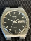 Seiko Automatic Black Dial 17 Jewels 7009-8289 Day/Date Working Read Description