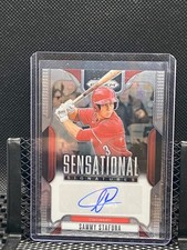 Sammy Stafura 2025 Prizm - Sensational Signature / Auto   - Reds