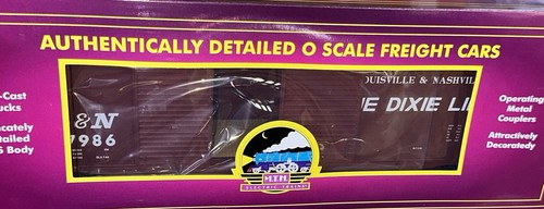 MTH Premier 20-99310 Louisville & Nashville 50’ PS1 DOUBLE DOOR Box Car O-Scale - Picture 2 of 3
