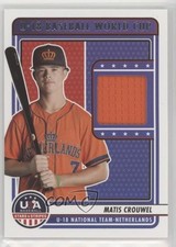 2023 Panini USA Baseball Stars & Stripes Matis Crouwel #U18-MC 0it8