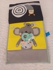 Tummy Time Toys High Contrast Baby Book Fun Interactive Crinkle Books for Babies