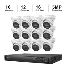 Anpviz 12MP 5MP Audio POE Security Camera System 16CH Outdoor Color Night Vision