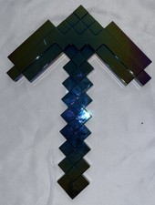 Disguise Minecraft Iridescent Pickaxe Halloween Costume Toy 16" New