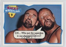1993 Topps Wacky Wrestling The Bushwhackers #9 11bd