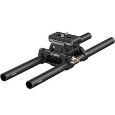 SmallRig Arca-Type Mount Plate with 15mm Dual Rod Clamp
