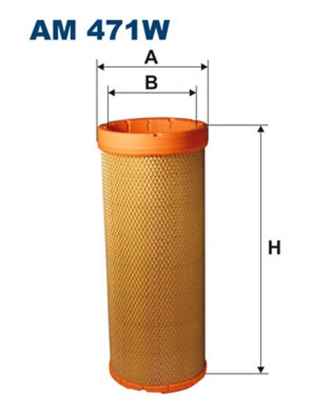 SekundäRluftfilter Filtron AM 471W Filtereinsatz FüR Volvo Magnum Midlum FL FE 2-image
