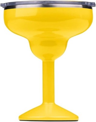 Rita | Temperature Insulated, Stainless Steel Margarita Glass, Lidded Tumbler...