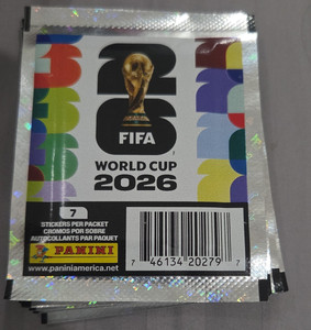 Panini FIFA World Cup 2026 Sealed Soccer 10 Sticker Pack, 7 Stickers