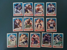 1990 Fleer Houston Oilers- 13 Card Lot- Rozier, White, Hill, Givens, Highsmith