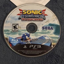 Sonic & All-Stars Racing Transformed (PlayStation 3, 2012) Disc Only & Tested