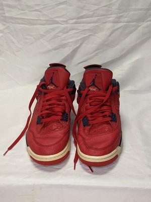 Nike Air Jordan 4 IV FIBA Red CI1184-617 Men s Size 11 Basketball Shoes